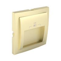 Efapel Cpl. Dubbele Usb Type A 20Gr. Uitgang Goud