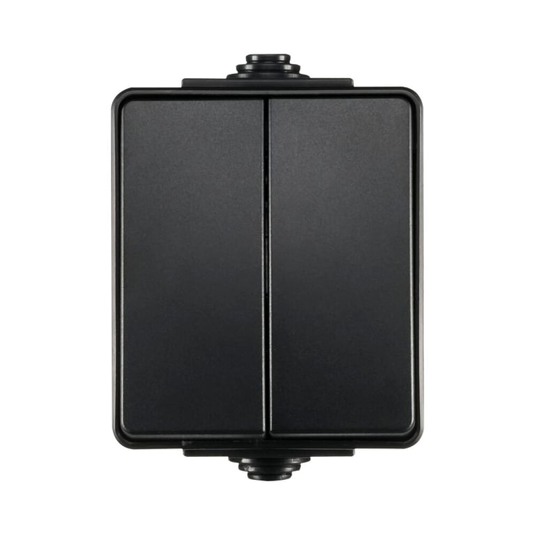 Opbouw Serieschakelaar IP55 Zwart