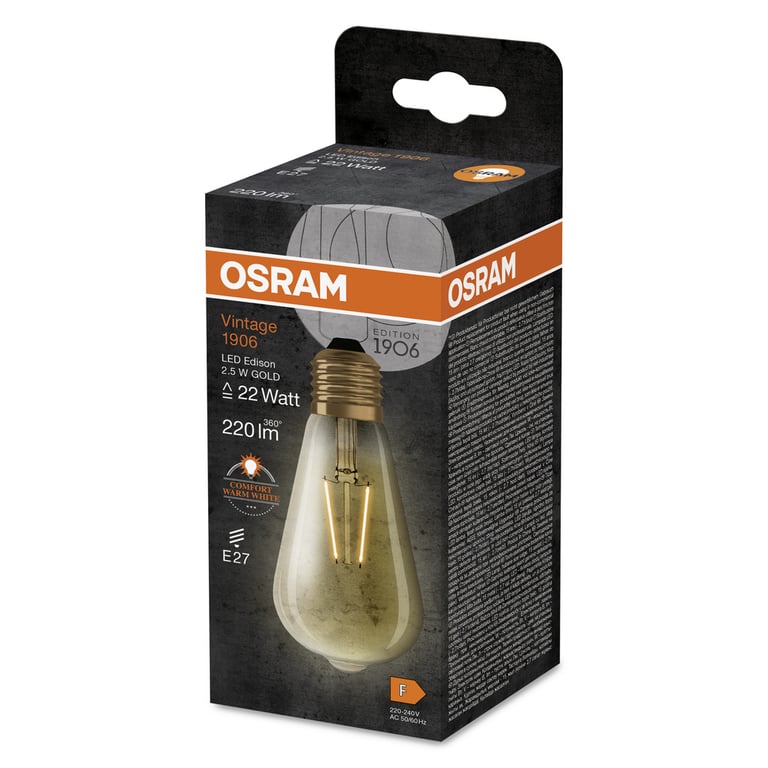 Vintage 1906® LED 22 2.5 W/2400 K E27