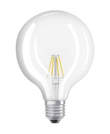 Osram Led Globe 125mm Filament E27 4w/40w helder 2700k 470L