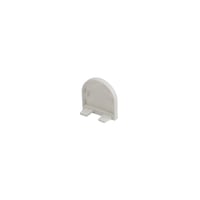 Eindkap. rond GLENOS Prof. Profiel 2609 wit, 2st
