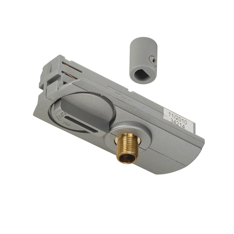 1-Fase pendeladapter zilvergrijs