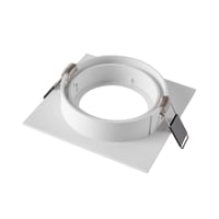 NEW TRIA® 95, plafondinbouwring, L: 11 B: 11 H: 2.6 cm, IP20, wit