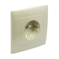 Efapel Monoblok Afdekking En Wcd Met Ra (Schuko) Parel
