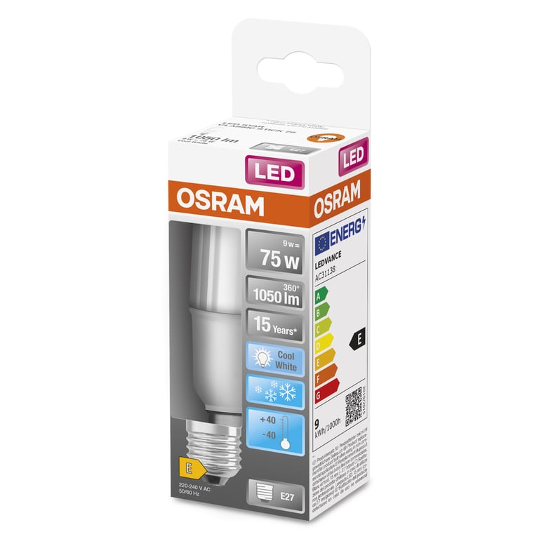 LED STAR STICK 75 FR 10 W/4000K E27 (CS à 1 PCE)
