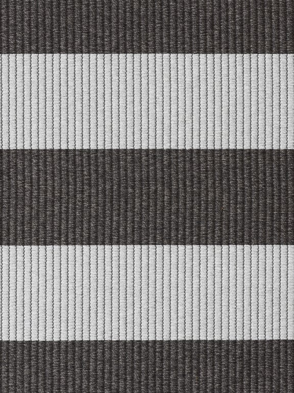 Buitenkleed Woodnotes Big Stripe graphite pearl grey