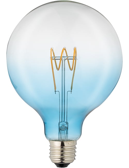 LED E27 Fila FleX TR Globe G125x180 230V 140Lm 4W AC Blue Di