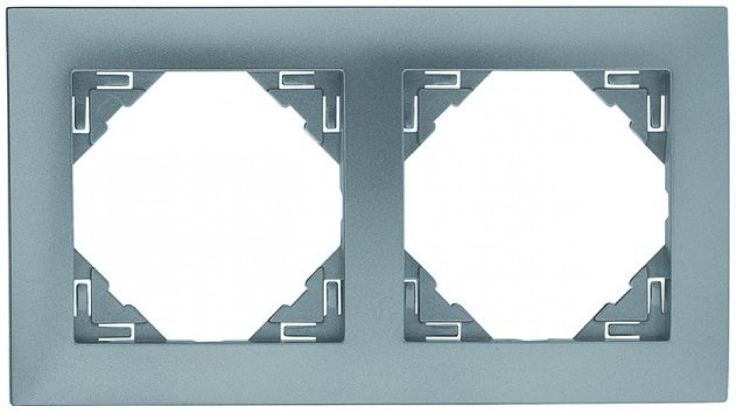 Efapel aquarella afdekr. 2v aluminium