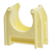 Schnabl EC19 Euro-Clip 19mm - 3/4 (50st) creme / geel