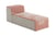 Chaiselongue Gan Rugs Bandas A Pink