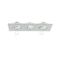 LUMIKO LED-IA-3VRH - Verona inbouwarmatuur, rechthoek, 3voudig, 80x204