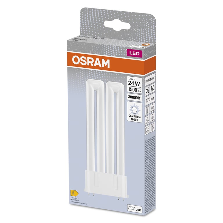 OSRAM DULUX® LED F EM &amp; AC MAINS 12W 840 2G10