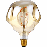 LED E27 Fila FleX XL Mystery G125x176 230V 190Lm 4W 920 AC Gold Dim
