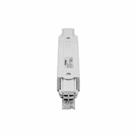 I shape connector | wit | voor 3-fase rails