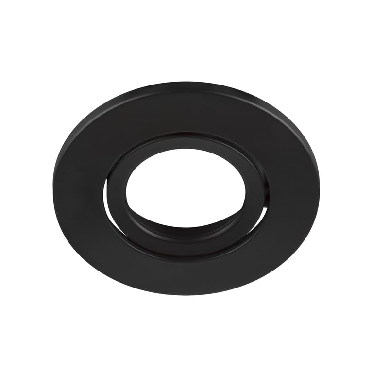 UNIVERSAL DOWNLIGHT afdekkap, voor Downlight IP20, zwenkbaar, rond, zw
