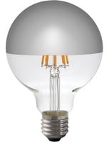 Masterlight - LED E27 Fila Globe Top Mirror G95x135 230V 470Lm 6.5W 925 AC SLF023880812