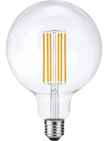 LED E27 Fila Globe G125x180 230V 550Lm 6W 925 AC Clear L-Stick Dim