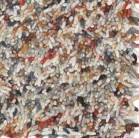 Hoogpolig wollen vloerkleed Steffi Multicolor 04