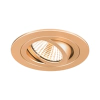 NEW TRIA® 68, plafondinbouwring, D: 8.2 H: 2.6 cm, IP20, roségold