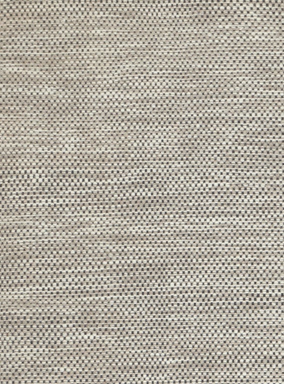 Wollen vloerkleed Anna Rond Taupe
