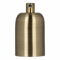 Lampholder Alu E27 Bronze Antique