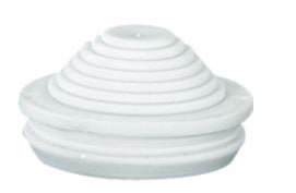 Insteektule IP31. Pg16. Dicht. Afdichtbereik Ø 9-14mm. Grijs