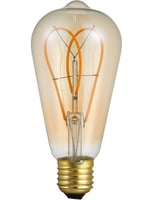 LED E27 Fila FleX DL Rustika ST64x140 230V 380Lm 5W 820 AC Gold Dim