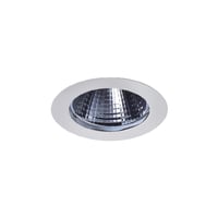 Downlight ring, rond 105(98)mm, zwart vast