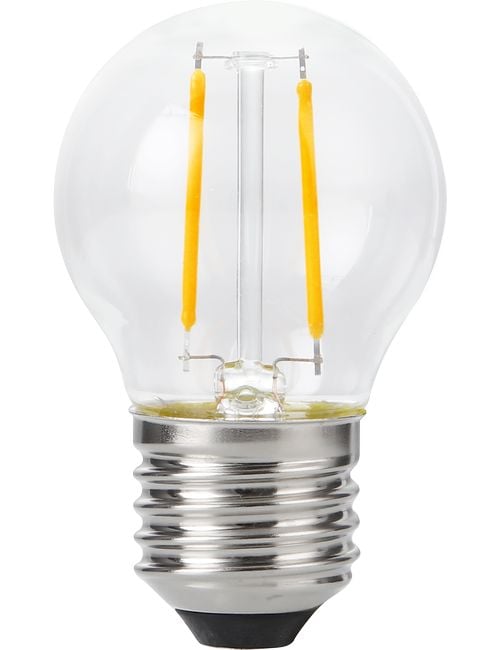 LED E27 Fila Ball G45x75 230V 150Lm 2W 925 AC Clear Dim