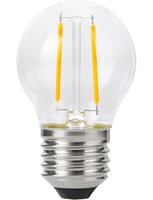 LED E27 Fila Ball G45x75 230V 150Lm 2W 925 AC Clear Dim