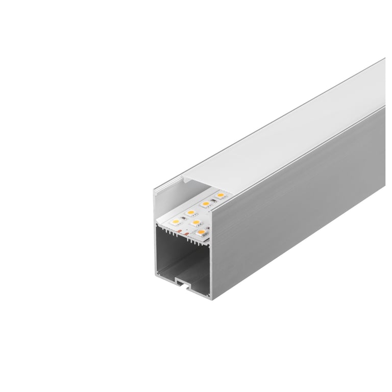 GLENOS Prof. profiel 4970, cover, alu 2m