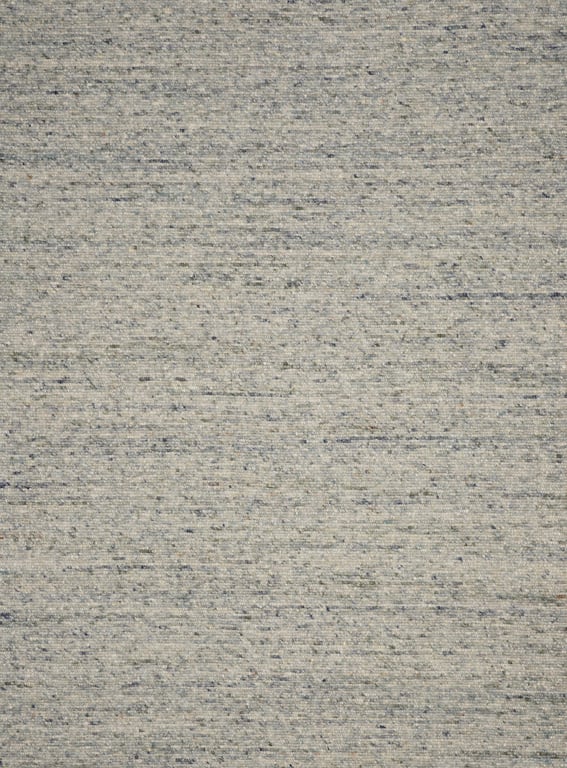 Wollen vloerkleed handgeweven Nanda Blauw 14