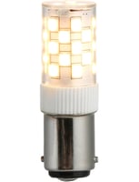 LED Ba15d Tube T17x52 230V 380Lm 3.5W 830 AC Clear Non-Dim