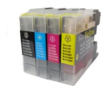 Brother LC-1240 multipack huismerk - 4 kleurenbundel standaard capaciteit huismerk