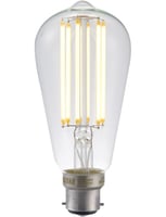 LED Ba22d Fila Rustika ST58x130 230V 550Lm 6.5W 927 AC Clear