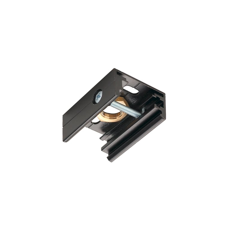 Pendelclip voor 3-fase rail zwart