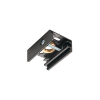 Pendelclip voor 3-fase rail zwart