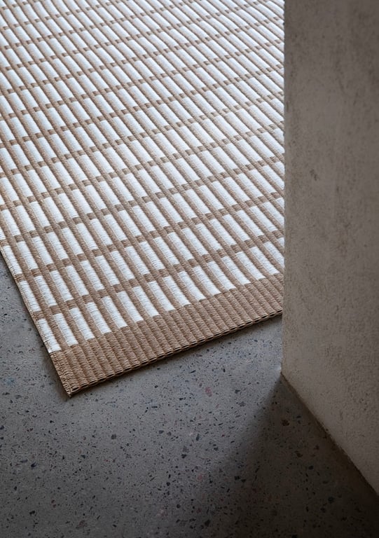 Design vloerkleed Woodnotes New York Natural White 11851