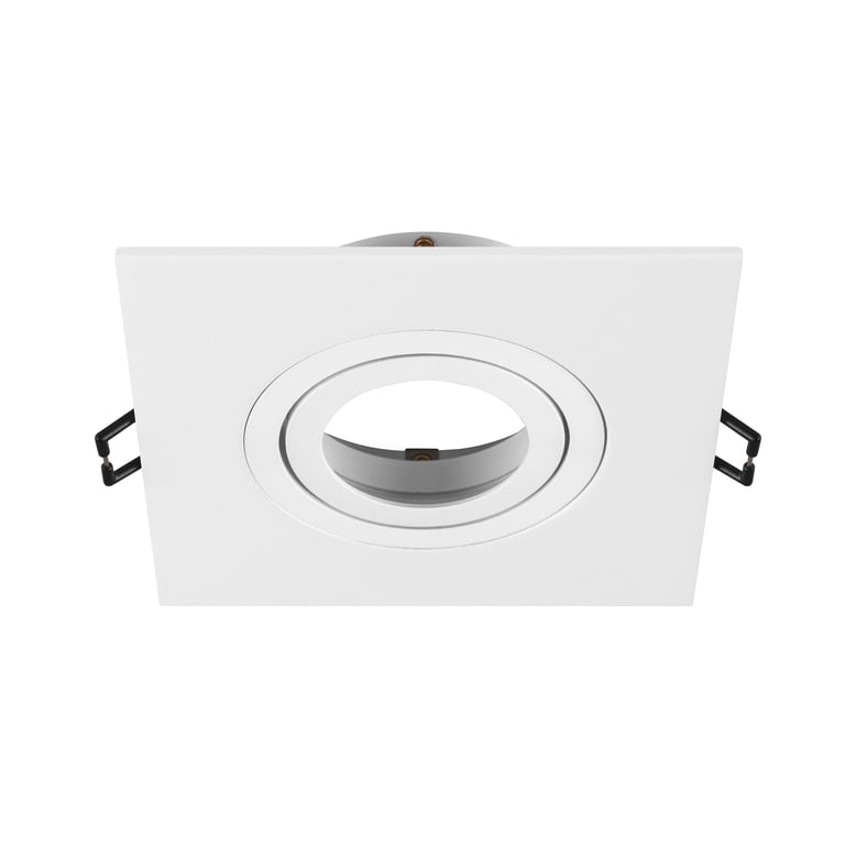 NEW TRIA® 75 XL, plafondinbouwring, L: 11 B: 11 H: 2.6 cm, wit