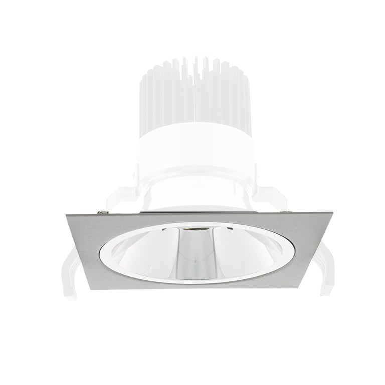 LUMIKO TRM-4K-145-AL - Vierkant pasring 145x145mm voor Juno module, Gr