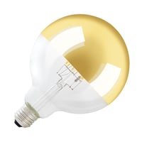 LED lichtbron G125 E27 kopspiegel goud 2700K