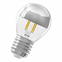 Calex LED volglas Kopspiegel Filament Kogellamp 220-240V 3.5W 250lm E2