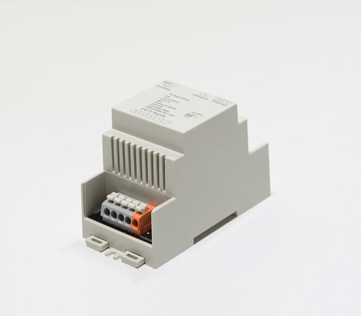 RF DIN Controller, 12-36VDC, 4*5A