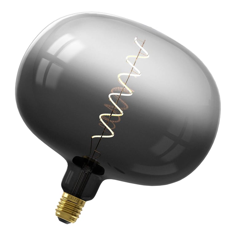 Calex BODEN LED Color range flex filament 220-240V 4W E27, Moonstone Black 2200K dimmable, energy label B