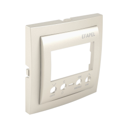 Efapel cpl tijdschakelaar digitaal 16a 1 circuit creme