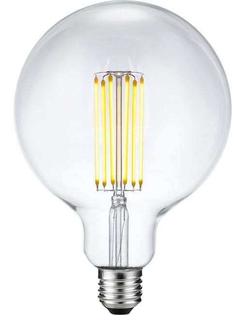 LED E27 Fila Globe G125x180 230V 550Lm 6W 925 AC Clear L-Stick Dim