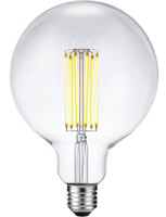 LED E27 Fila Globe G125x180 230V 550Lm 6W 925 AC Clear L-Stick Dim