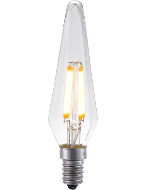 LED E14 Fila Hexagon 32x118 230V 260Lm 4W 922 AC Clear Dim