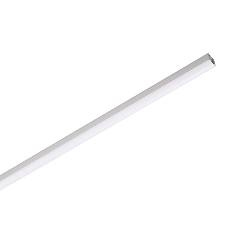 48V TRACK railafdekking, 20mm voor standaardrail opbouw, 2 m, wit