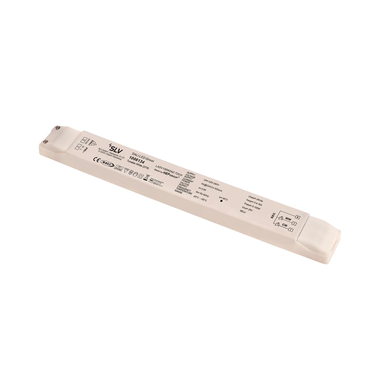 Led voeding 100W, DALI 24V 2 kanaals Tunable
